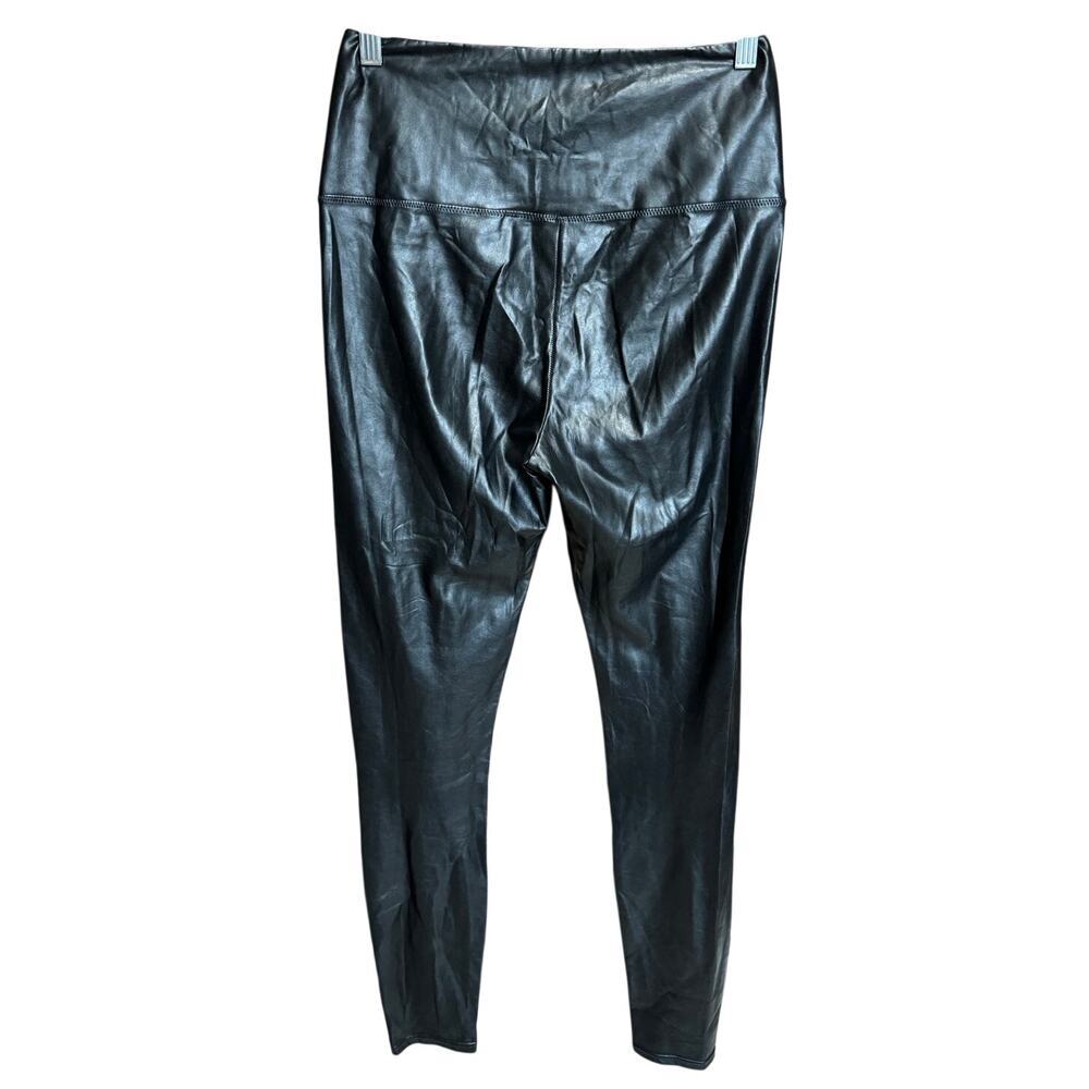 Wilfred Free Daria Pant High Waisted Vegan Leather Leggings Black Size Medium - Picture 4 of 9